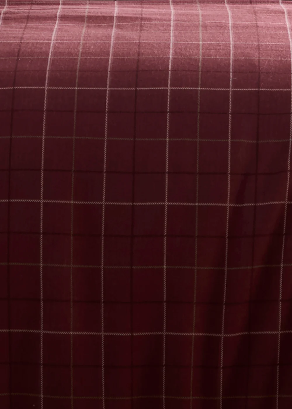 Dreams & Drapes Wynn Brushed Burgundy Duvet Cover Set - Single Image 3