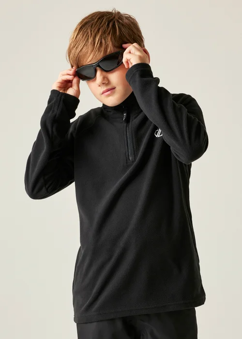 Dare2B Black Kids' Freehand Fleece (Age 3-16 Years) - 14 Yrs Image 1
