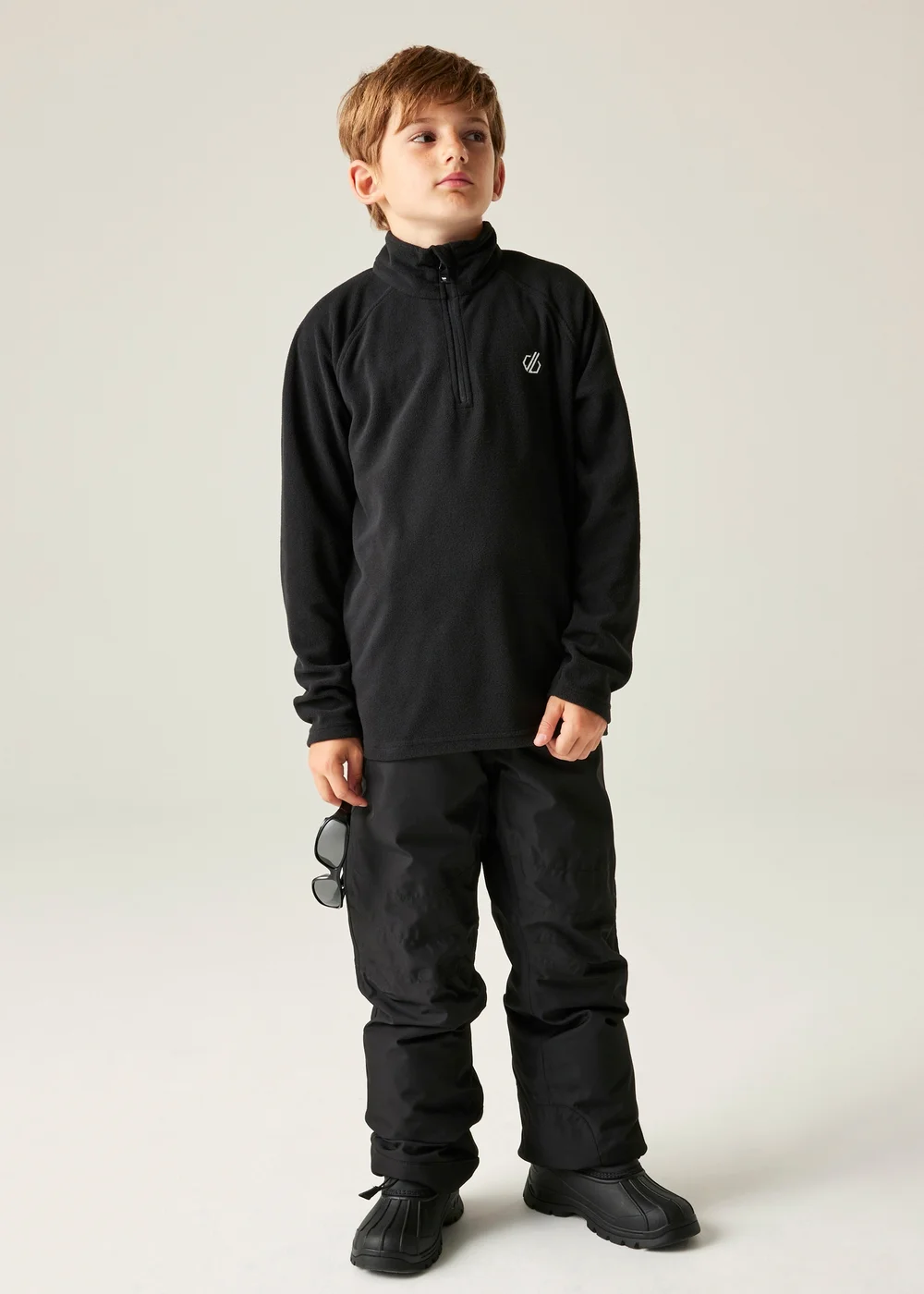 Dare2B Black Kids' Freehand Fleece (Age 3-16 Years) - 14 Yrs Image 3