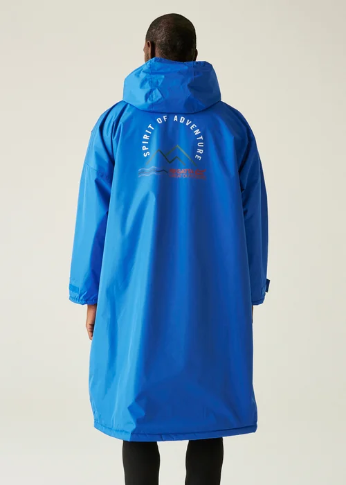 Regatta Oxford Blue Adult Changing Waterproof Hydrofort Robe - XS/S Image 2