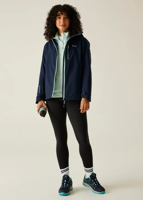 Regatta Sky Blue Birchdale II Waterproof Breathable Jacket - 12 Image 4
