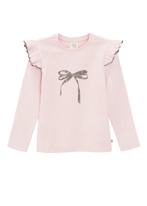 Cool Club Pink 2-Pack Bow Printed T-Shirts (2-7 yrs) - 2 Yrs Image 4