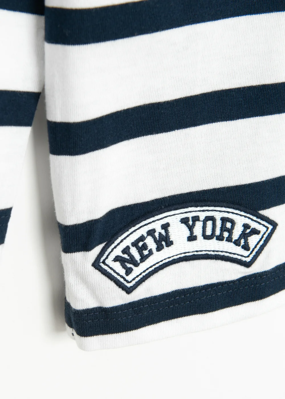 Cool Club Navy Long Sleeve Striped T-Shirt (2-7 yrs) - 4 Yrs Image 3