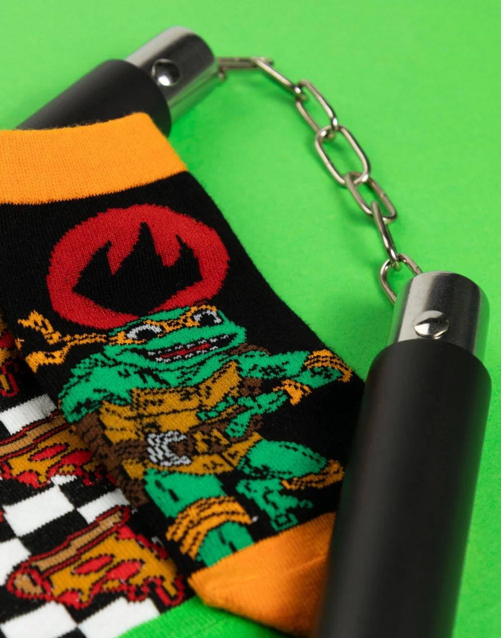 Teenage Mutant Ninja Turtles Boys Calf Socks Set Of 5 (6 Younger - 3.5 Older) - Size 12.5-3 Image 4