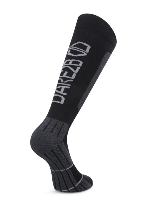 Dare2B Black/Grey Technical Wicking Socks - Size 6-8 Image 2