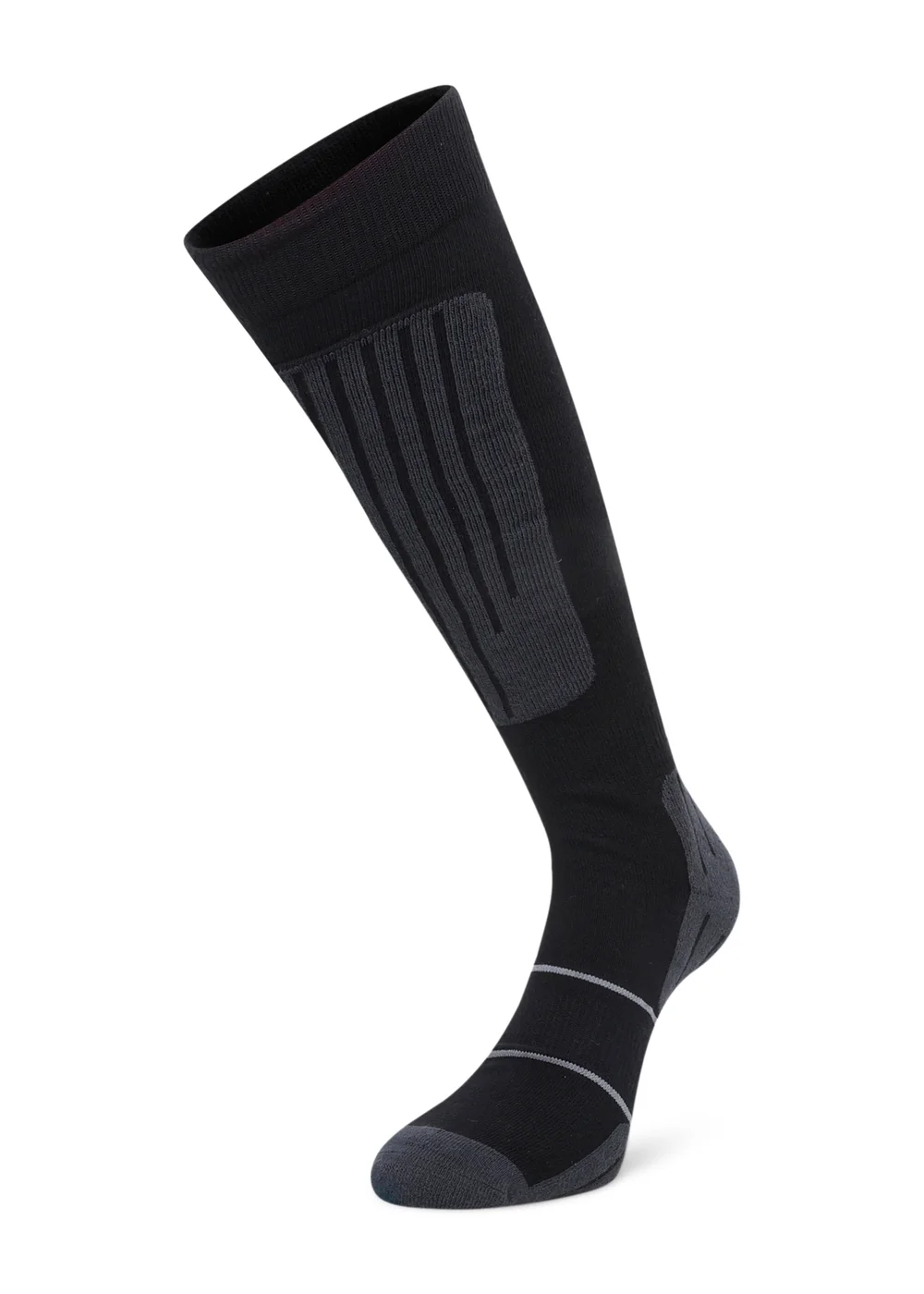 Dare2B Black/Grey Technical Wicking Socks - Size 6-8 Image 1