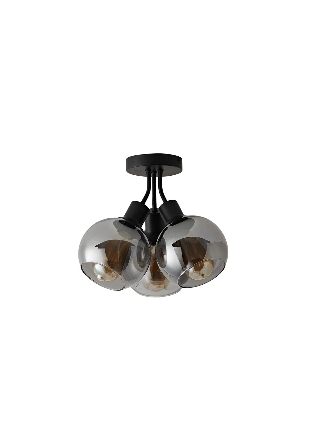 ValueLights Bellamy Black Bubble Cluster Ceiling Light - One Size Image 5