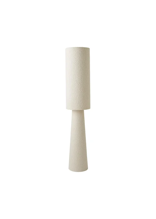 ValueLights Ash Cream Boucle Midi Floor Lamp - One Size Image 5