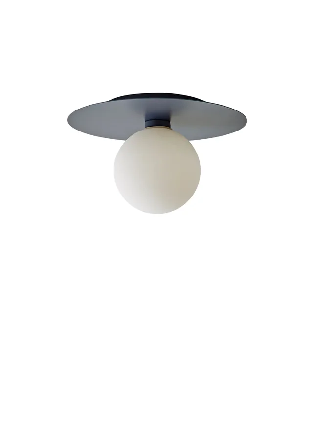 ValueLights Darla Navy Bathroom Ceiling Light with Bulb