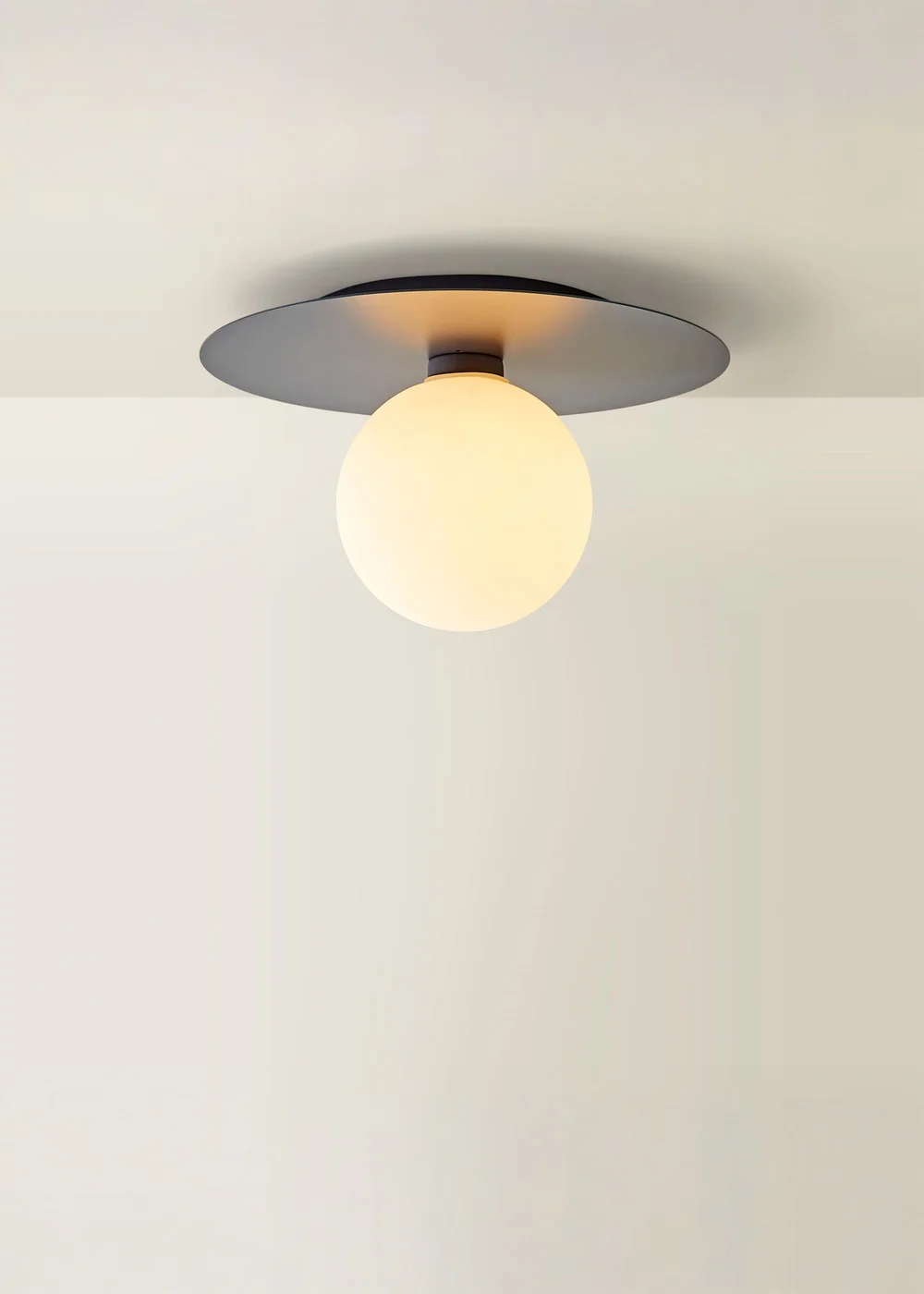 ValueLights Darla Navy Bathroom Ceiling Light with Bulb - One Size Image 3
