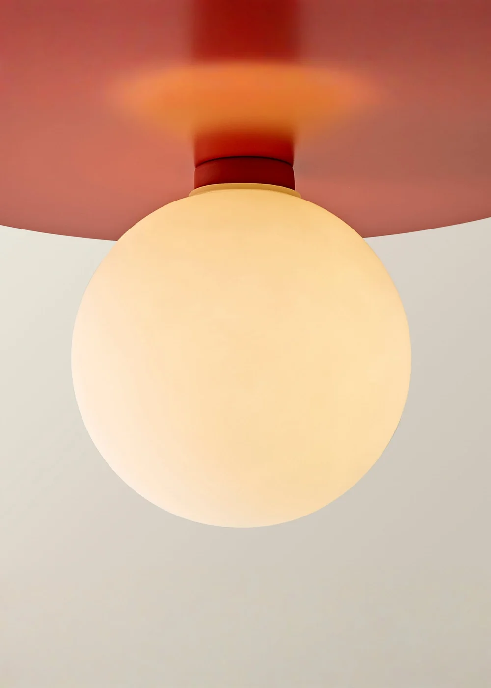 ValueLights Darla Rust Bathroom Ceiling Light with Bulb - One Size Image 3