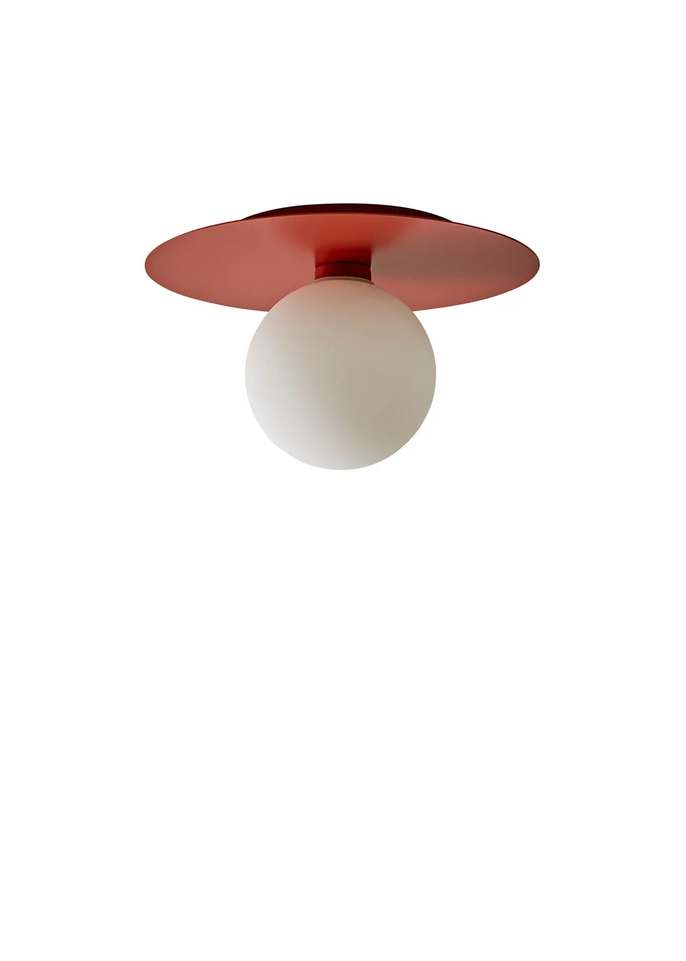 ValueLights Darla Rust Bathroom Ceiling Light with Bulb - One Size Image 4