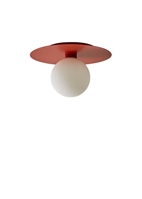 ValueLights Darla Rust Bathroom Ceiling Light with Bulb - One Size Image 4