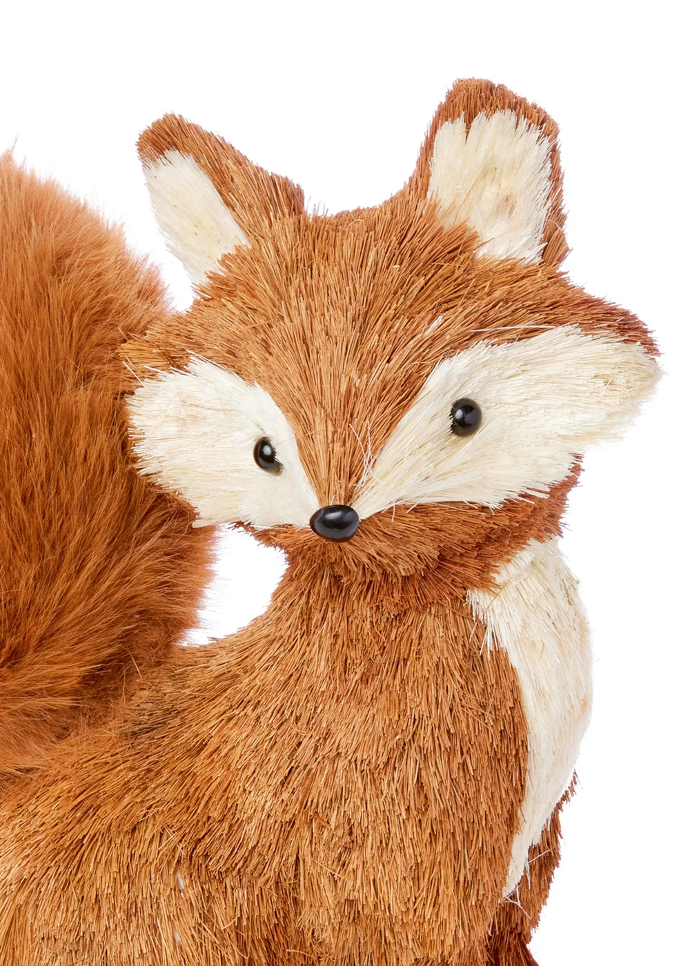 Premier Decorations Brown Fox with Fluffy Tail Ornament - One Size Image 2