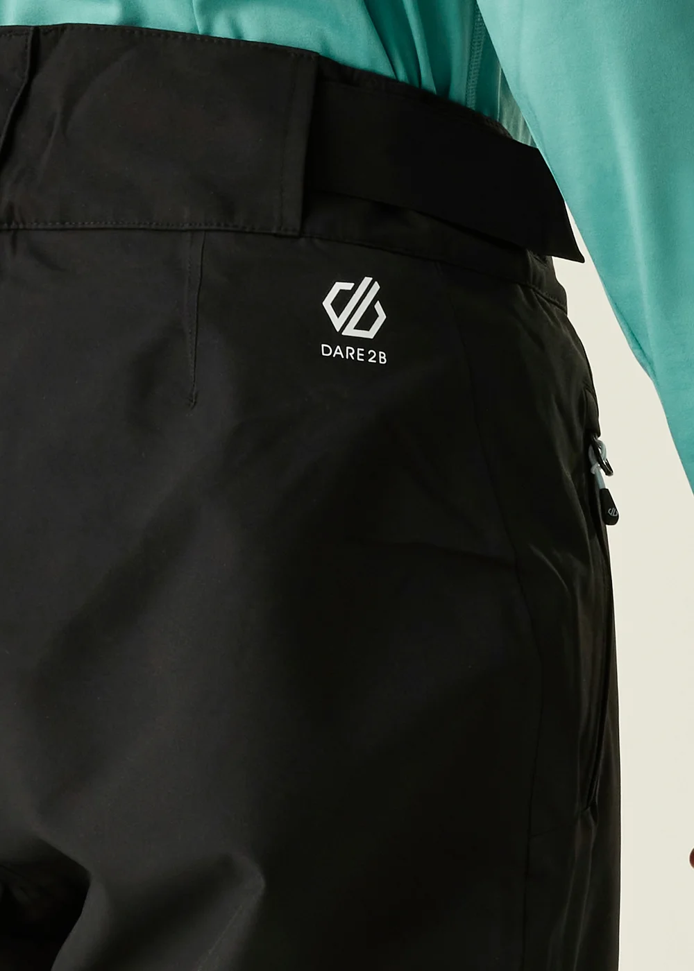 Dare2B Black Achieve II Waterproof Salopettes - XS Image 6