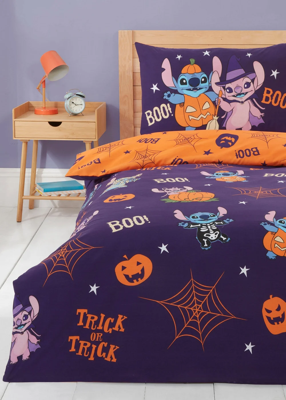 Stitch Halloween Duvet Set - Single Image 4