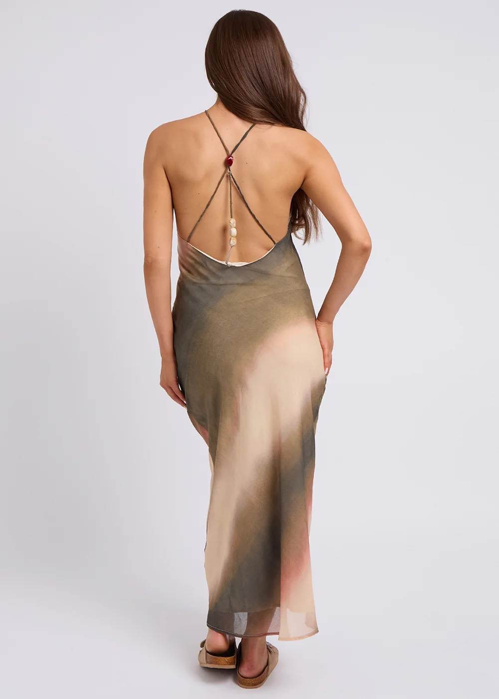 Urban Bliss Ombre Beaded-Back Maxi Dress - 8 | Matalan Urban Bliss Ombre Beaded-Back Maxi Dress - 8 | Matalan