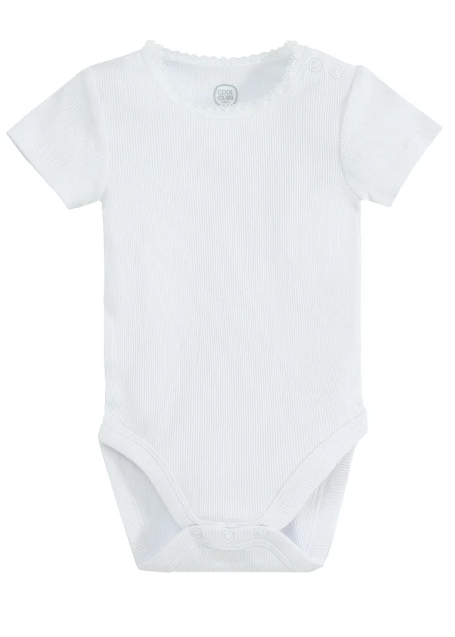 Cool Club Pink Frill Shoulder Printed Long Sleeve Bodysuit (1-36 mnths)