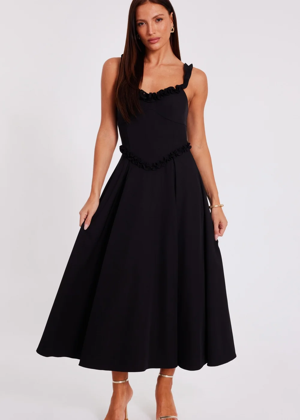 quiz corset dress Quiz Bottle Green Sequin Maxi Dress