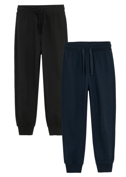 Cool Club Black Joggers with Drawstring Waist 2-Pack (3-7 yrs) - 3 Yrs Image 1