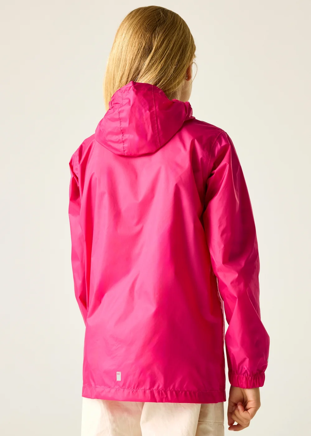 Regatta Candy Pink Kids' Pack It III Waterproof Jacket (3-16yrs) - 14 Yrs Image 2