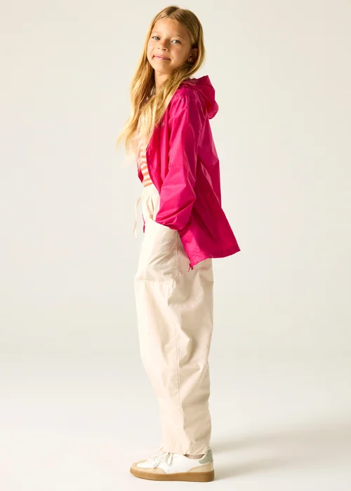 Regatta Candy Pink Kids' Pack It III Waterproof Jacket (3-16yrs) - 14 Yrs Image 4