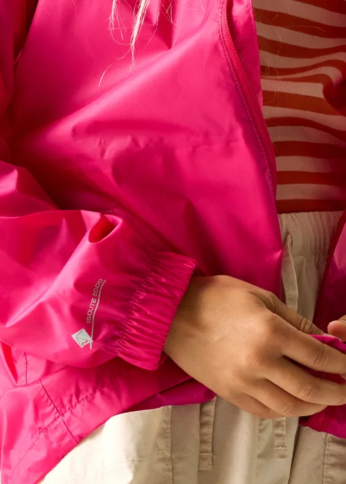 Regatta Candy Pink Kids' Pack It III Waterproof Jacket (3-16yrs) - 14 Yrs Image 5