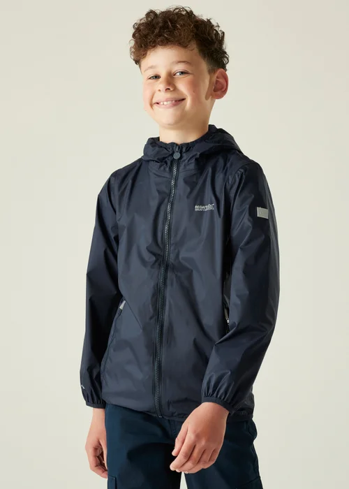 Regatta Ink Kids' Lever II Waterproof Jacket (3-16yrs) - 9-10 Yrs Image 1