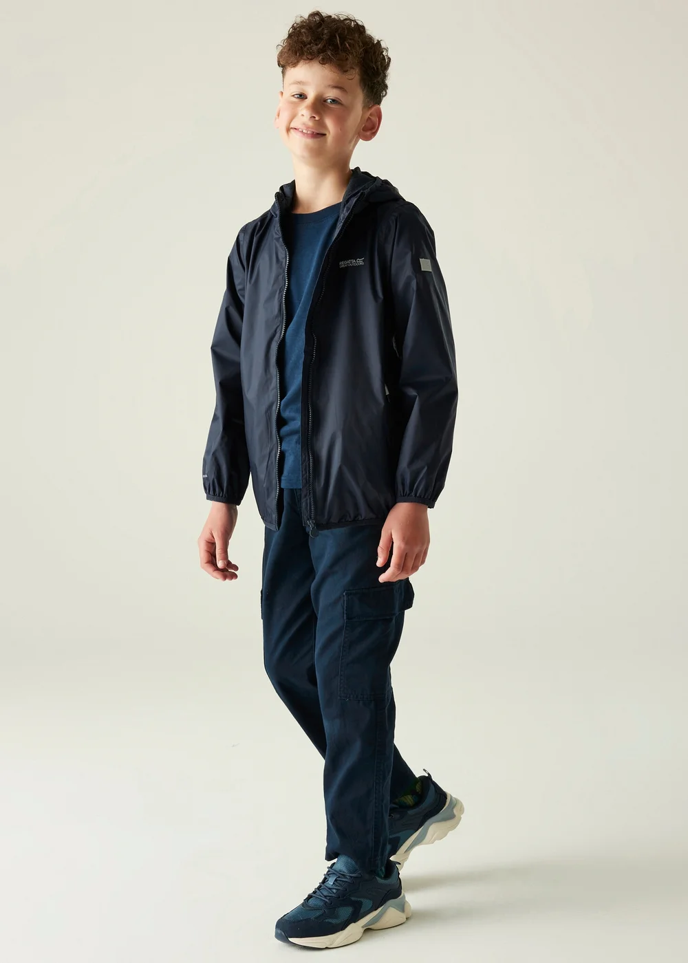 Regatta Ink Kids' Lever II Waterproof Jacket (3-16yrs) - 9-10 Yrs Image 3