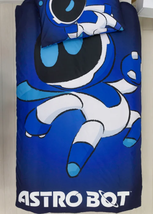 Astrobot Blue Space Panel Duvet Cover - Single Image 3