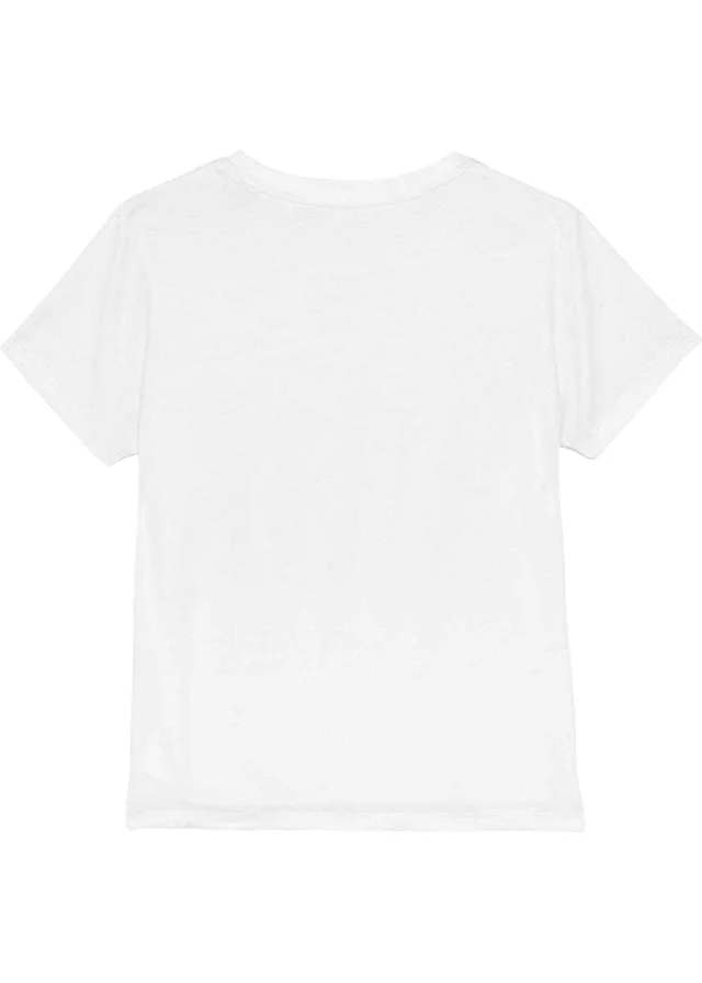 K-Pop Demon Hunters Kids White Saja Boys Photo Frame T-Shirt (3-13yrs)