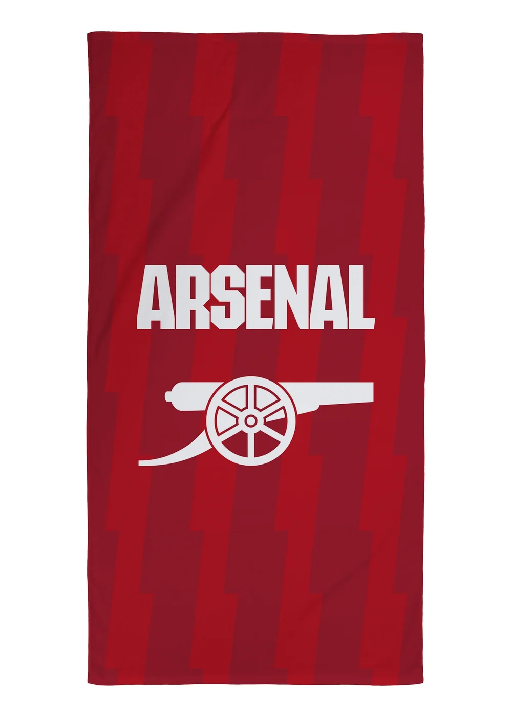 Arsenal FC Red Lightning Bath Towel - 75 X 150 Image 5