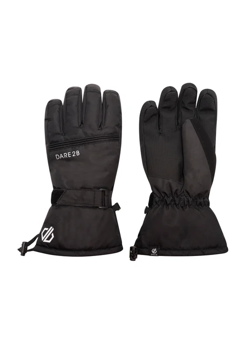 Dare2B Black Worthy Waterproof Gloves - XL Image 3