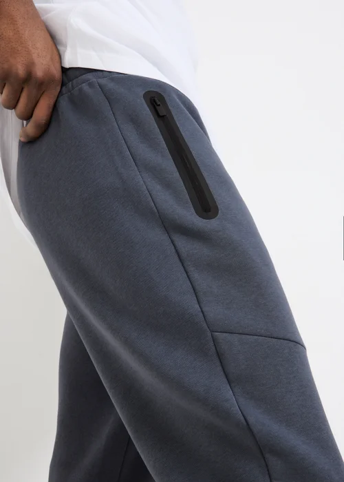 Charcoal Clean Panel Jogging Bottoms - 2XL Image 3