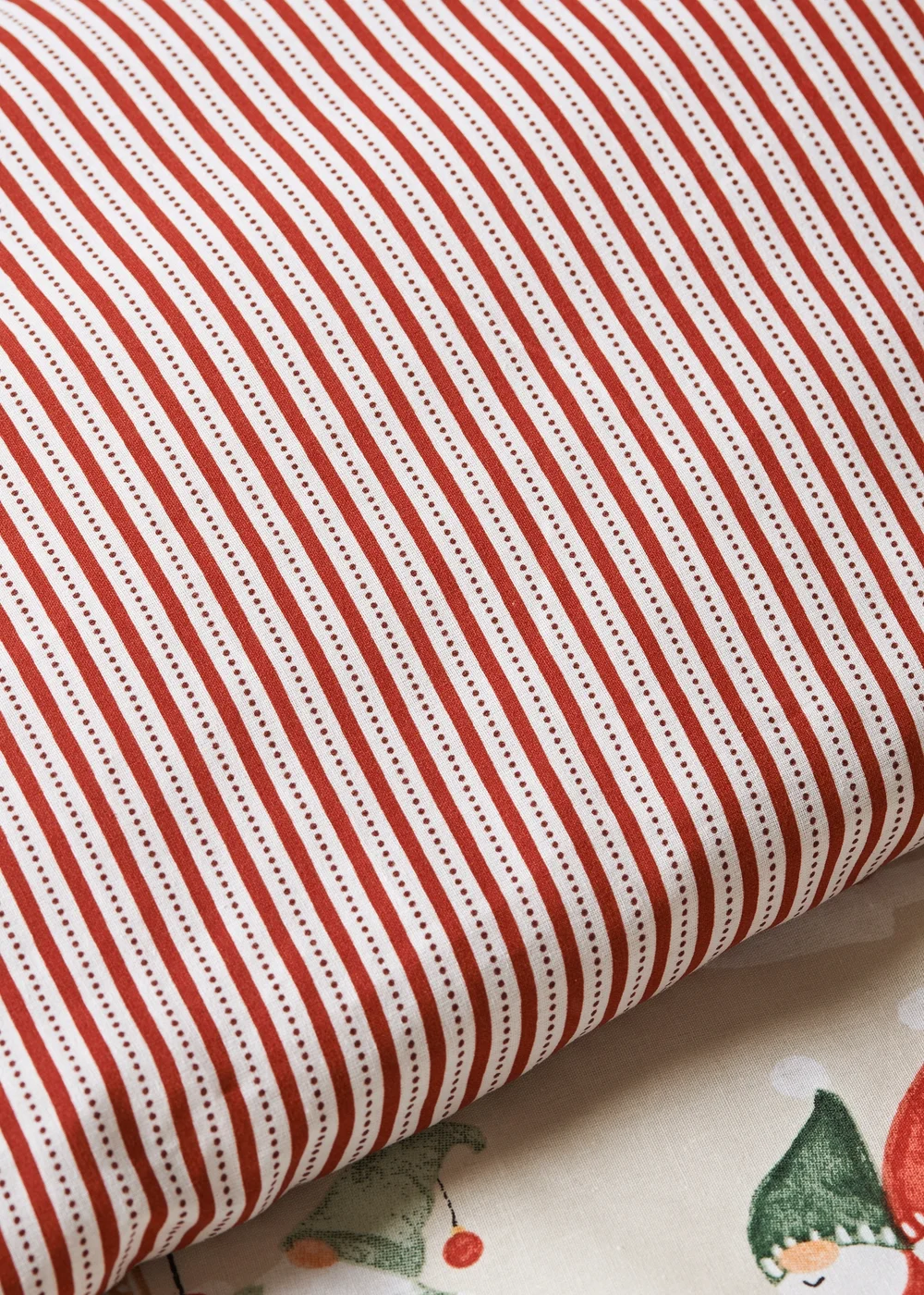 Natural Gonks & Gingerbread Man Duvet Set - Single Image 3