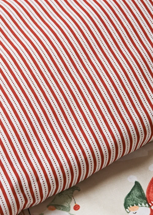 Natural Gonks & Gingerbread Man Duvet Set - Single Image 3
