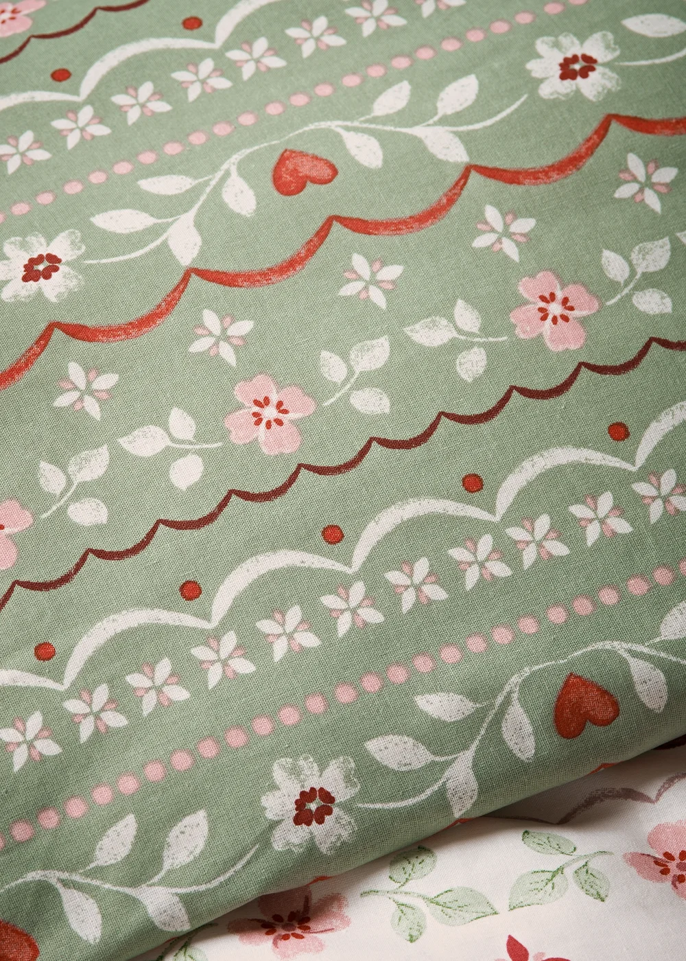 Red Robin Fairisle Duvet Set - Single Image 3
