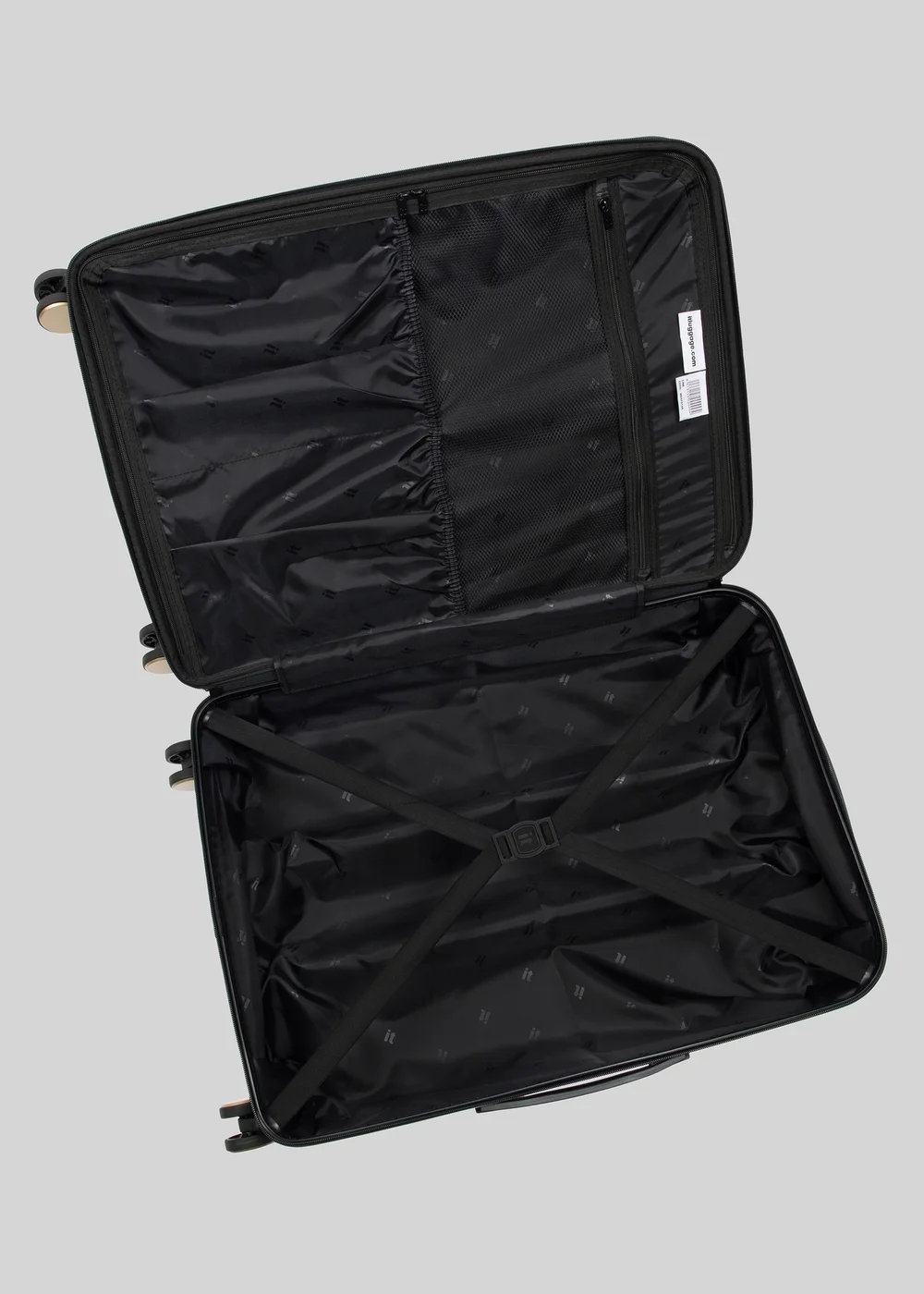 IT Luggage Brown Leopard Printed Hardshell Suitcase - VANITY Image 4