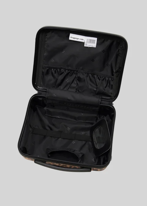 IT Luggage Brown Leopard Printed Hardshell Suitcase - VANITY Image 5