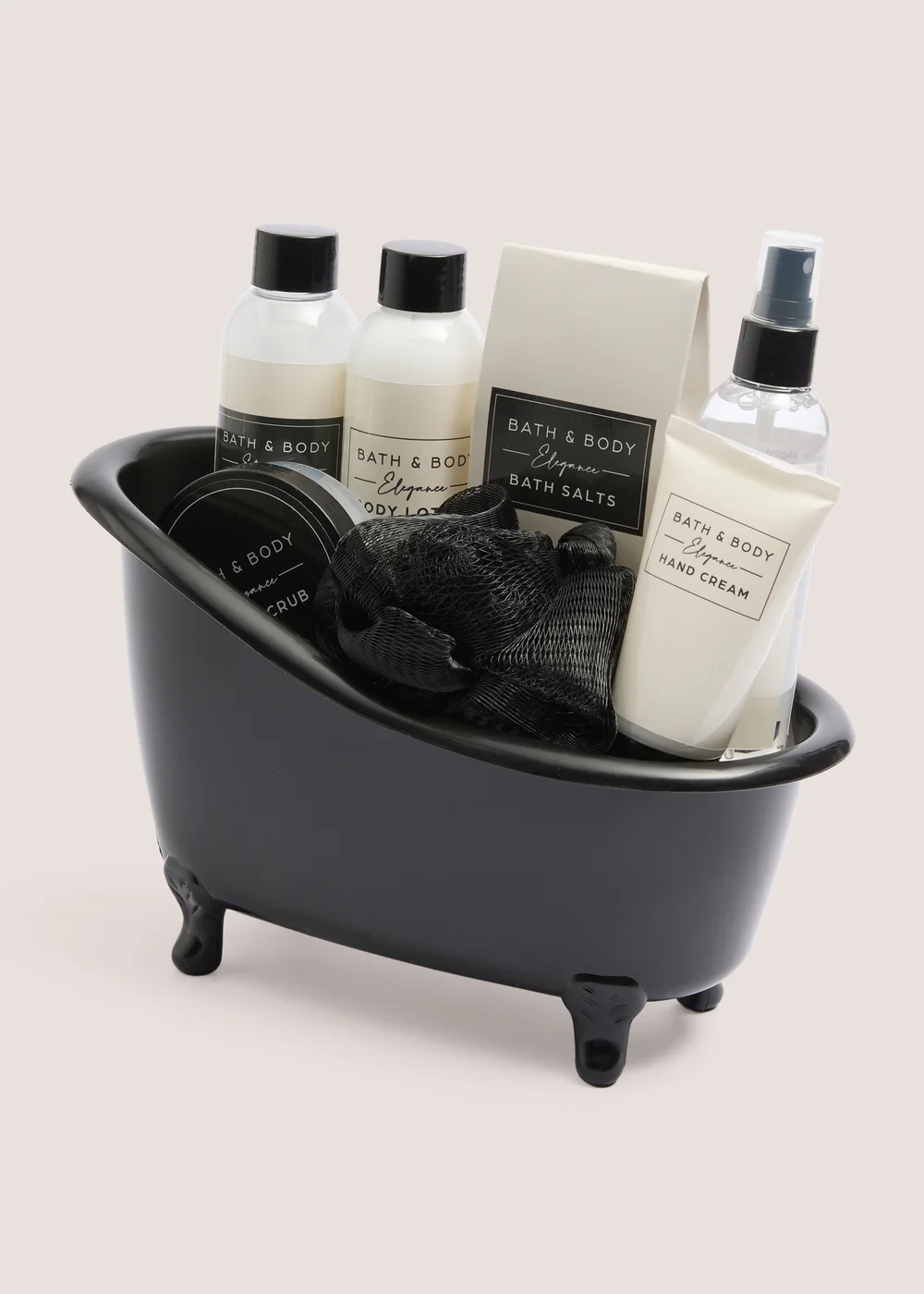 Black & White Bath Gift Set Image 2