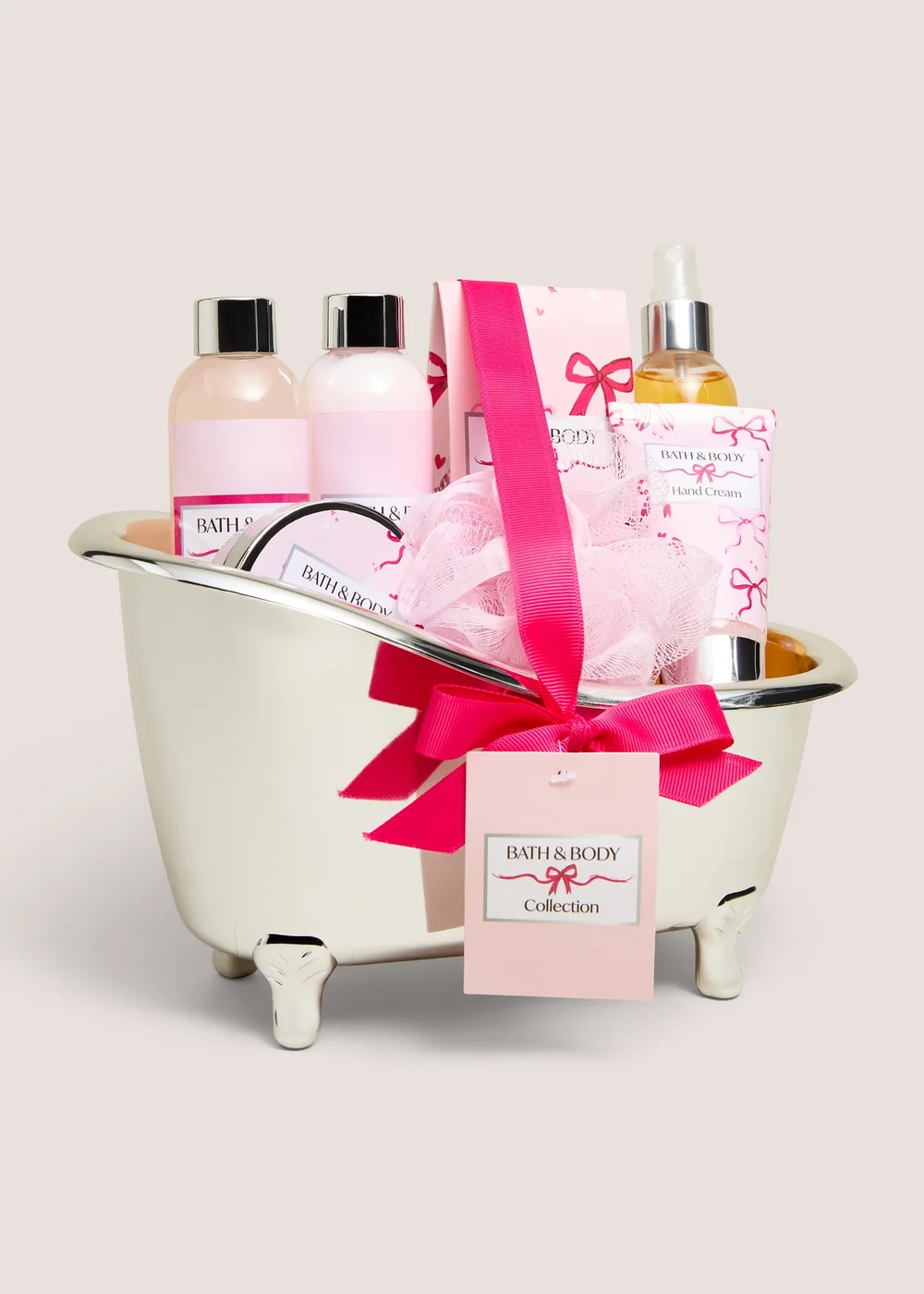 Pink Bath Gift Set Image 1