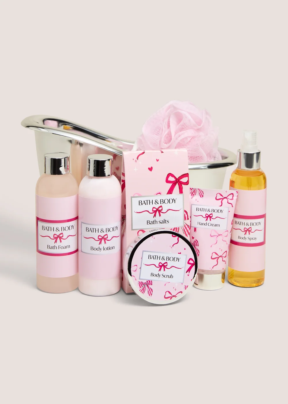 Pink Bath Gift Set Image 2