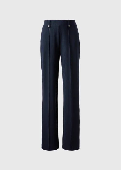 Ribbed Straight Leg Trousers - 14/L29 Image 4