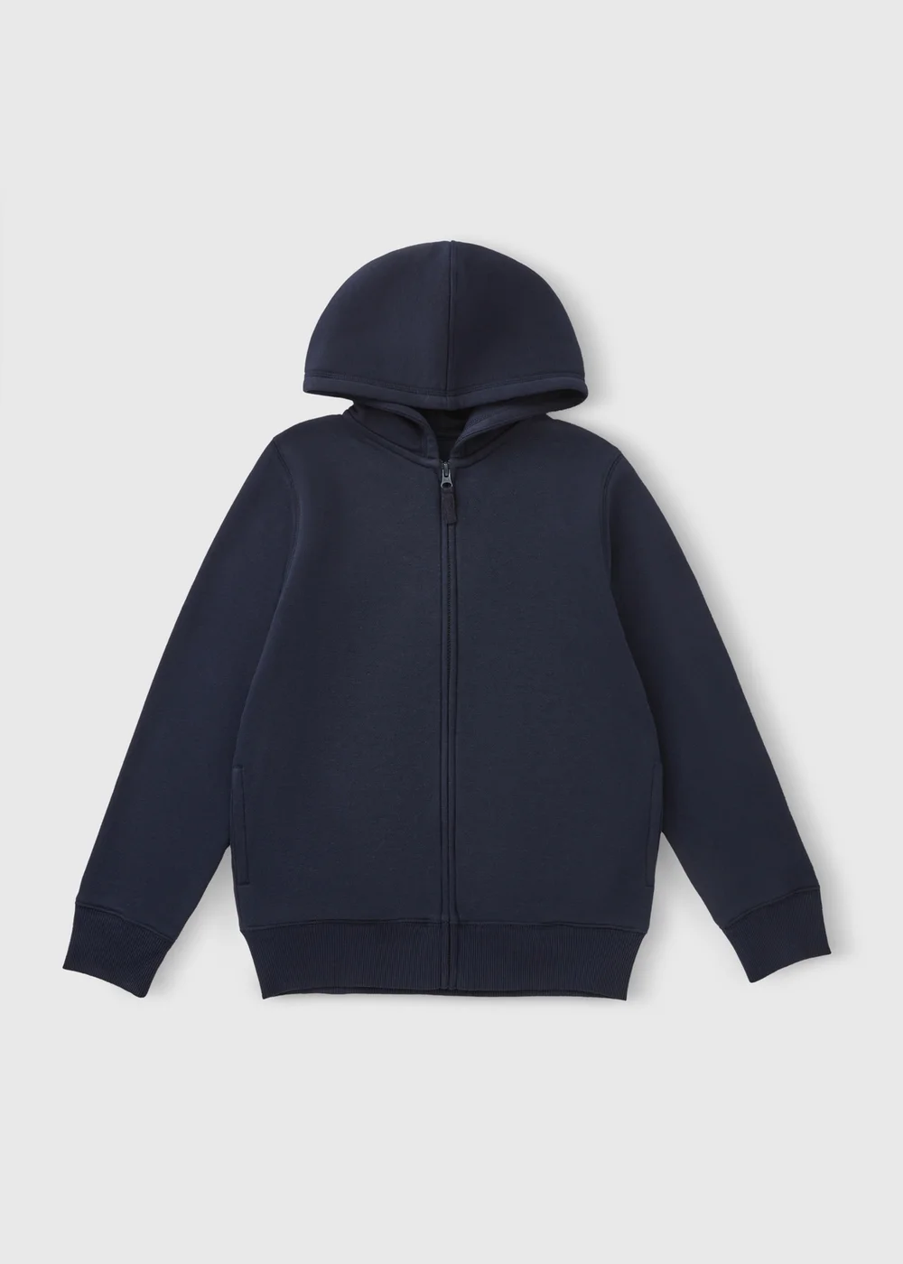 Boys Navy Zip Up Hoodie (4-13yrs) - 4 Yrs Image 1
