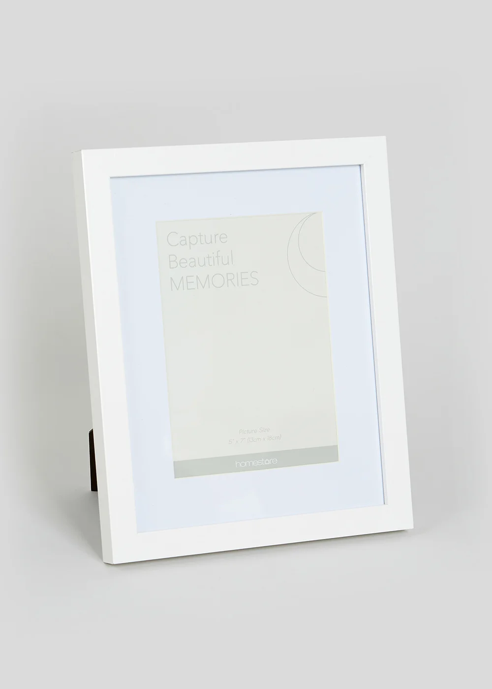 White 5x7 Photo Frame Image 1