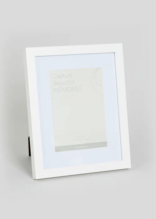 White 5x7 Photo Frame Image 1