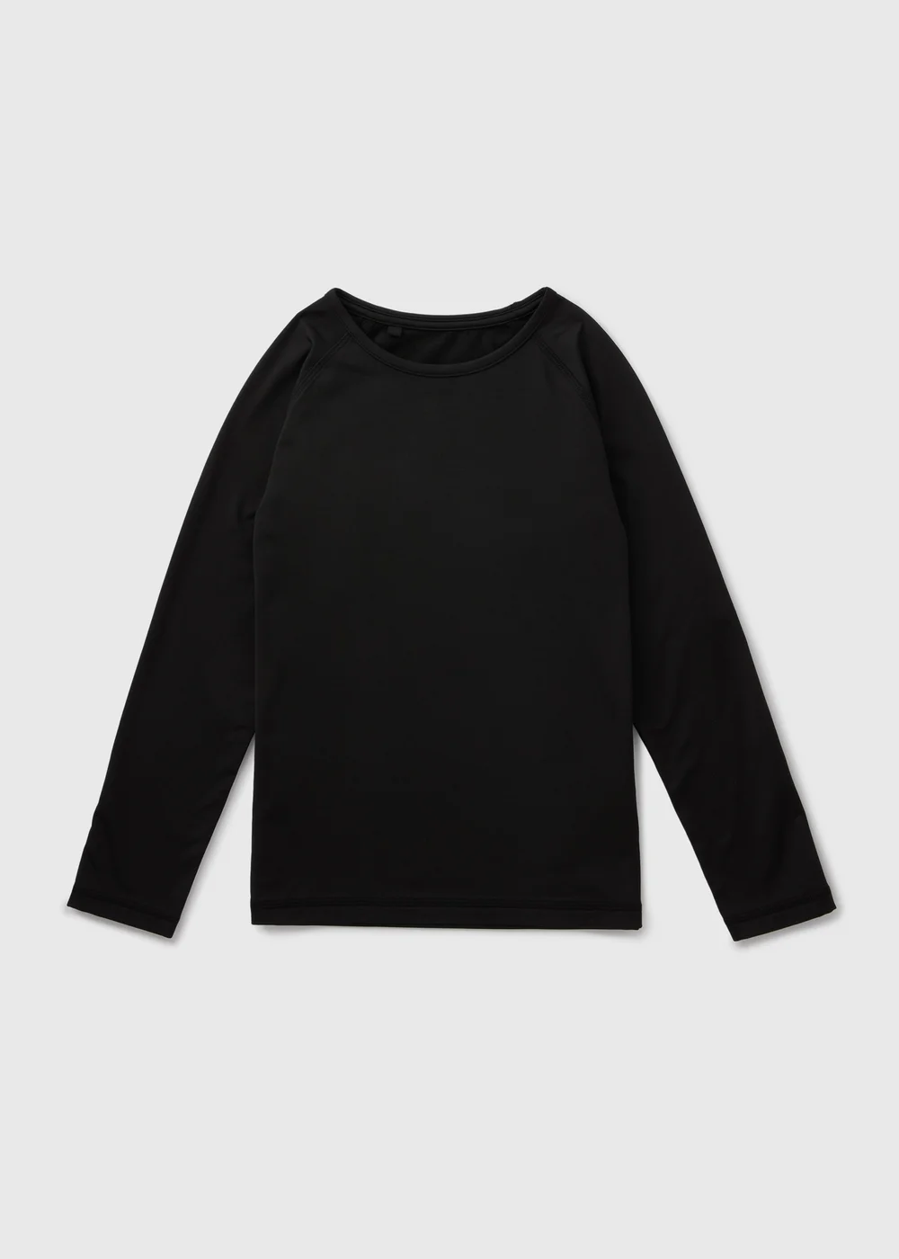 Boys Black Base Layer Top (4-13yrs) - 4 Yrs Image 1