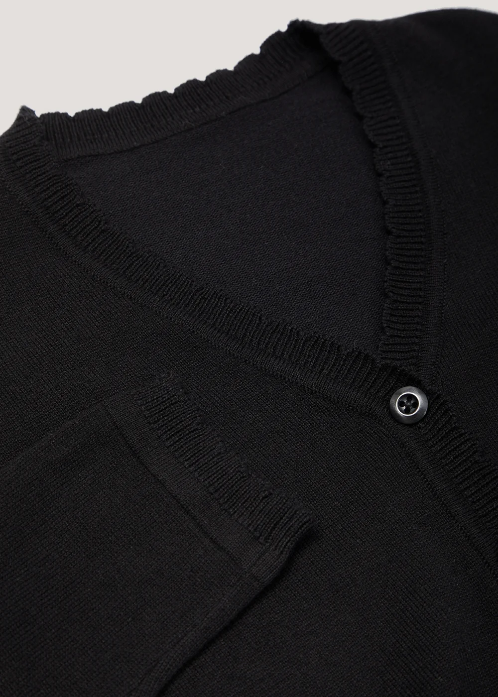 Girls 2 Pack Black School Cardigans (3-13yrs) - 4 Yrs Image 2