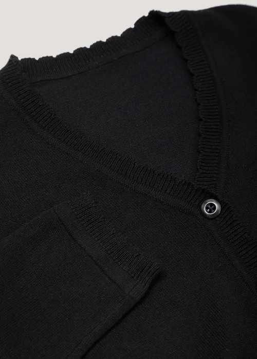 Girls 2 Pack Black School Cardigans (3-13yrs) - 4 Yrs Image 2