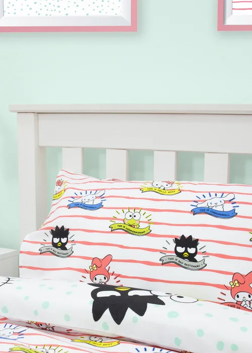 Hello Kitty Rare Pink Rotary Duvet Cover - Single Image 5